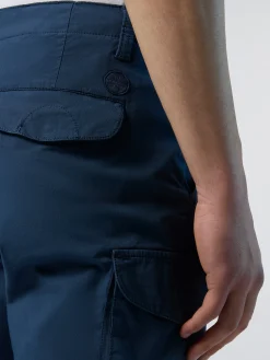 Trousers^North Sails 'America Poplin Cargo Pants DARK DENIM