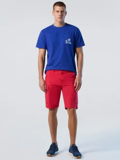 Shorts^North Sails 'America Poplin Cargo Shorts WATERMELON