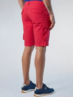 Shorts^North Sails 'America Poplin Cargo Shorts WATERMELON