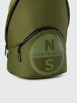 Bags^North Sails 'Backpack With Logo Print DUSTY OLIVE