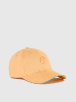 Accessories^North Sails 'Baseball Cap With Contrast Piping TANGERINE