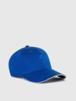 Accessories^North Sails 'Baseball Cap With Contrast Piping SURF BLUE