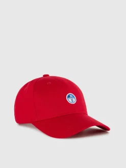 Accessories^North Sails 'Baseball Cap With Logo Patch RED