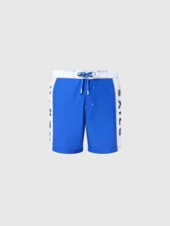 Beachwear^North Sails 'Board Shorts With Side Panels SURF BLUE
