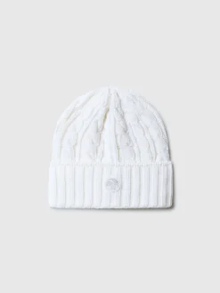 Outlet^North Sails 'Cable-knit Beanie MARSHMALLOW