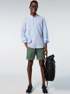 Outlet^North Sails 'Chino Shorts With Pleats MILITARY GREEN