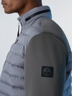 Jackets^North Sails 'Commuter Hybrid Jacket SLATE GREY