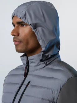 Jackets^North Sails 'Commuter Hybrid Jacket SLATE GREY