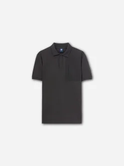 Outlet^North Sails 'COOLMAX® Piqué Polo Shirt BLACK