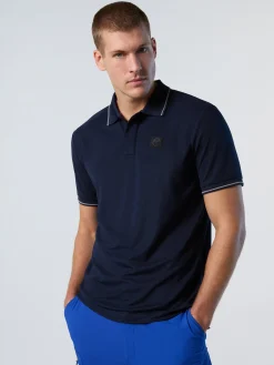 Polo Shirts^North Sails 'Coolmax Polo Shirt NAVY BLUE