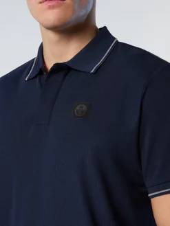 Polo Shirts^North Sails 'Coolmax Polo Shirt NAVY BLUE