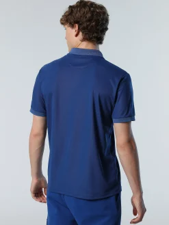 Outlet^North Sails 'Coolmax Polo Shirt OCEAN BLUE