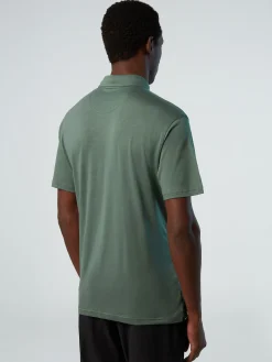 Outlet^North Sails 'Cotton And Tencel Polo Shirt MILITARY GREEN