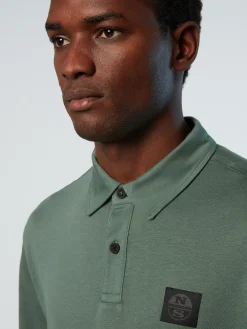 Outlet^North Sails 'Cotton And Tencel Polo Shirt MILITARY GREEN