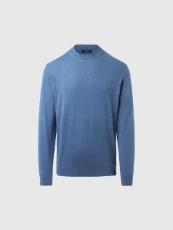 Outlet^North Sails 'Crew-neck Jumper BLUE MELANGE