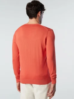 Outlet^North Sails 'Crew-neck Jumper SPICED CORAL