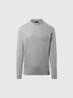 Outlet^North Sails 'Crew-neck Jumper GREY MELANGE