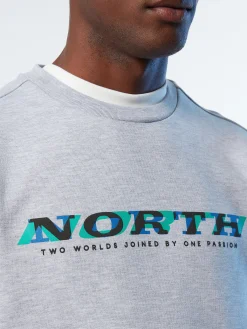 Outlet^North Sails 'Crewneck Sweatshirt GREY MELANGE