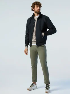 Trousers^North Sails 'Davis Stretch Dobby Pants DUSTY OLIVE