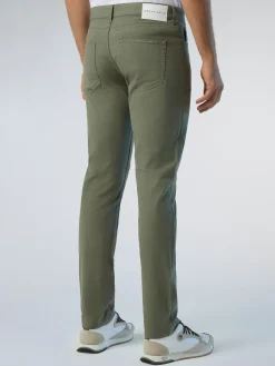 Trousers^North Sails 'Davis Stretch Dobby Pants DUSTY OLIVE