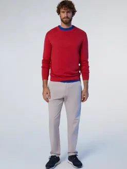 Trousers^North Sails 'Defender Gabardine Chinos CONCRETE GREY