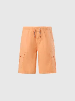 Shorts^North Sails 'Drawstring Cargo Shorts TANGERINE