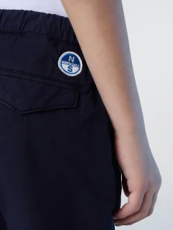 Trousers^North Sails 'Drawstring Chino Pants NAVY BLUE
