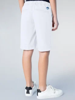 Shorts^North Sails 'Drawstring Chino Shorts WHITE