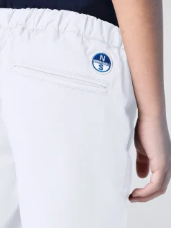 Shorts^North Sails 'Drawstring Chino Shorts WHITE