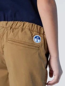 Shorts^North Sails 'Drawstring Chino Shorts DECK BROWN
