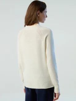 Outlet^North Sails 'Eco Cashmere Mock-neck MARSHMALLOW