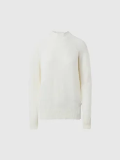 Outlet^North Sails 'Eco Cashmere Mock-neck MARSHMALLOW