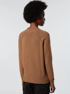 Outlet^North Sails 'Eco Cashmere Mock-neck CAMEL