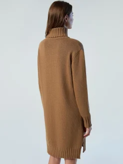 Outlet^North Sails 'Eco Cashmere Roll-neck Dress CAMEL