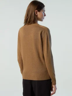Outlet^North Sails 'Eco Cashmere V-neck Sweater CAMEL