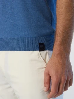 Polo Shirts^North Sails 'Eco Knit Polo Shirt BLUE MELANGE