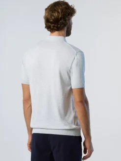 Polo Shirts^North Sails 'Eco Knit Polo Shirt CLOUD MELANGE
