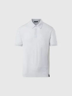 Polo Shirts^North Sails 'Eco Knit Polo Shirt CLOUD MELANGE