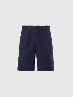Shorts^North Sails 'Elasticated Cargo Shorts NAVY BLUE