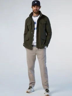 Jackets^North Sails 'Explorer Field Jacket DUSTY OLIVE