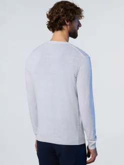 Sweaters & Cardigans^North Sails 'Fine Eco Cotton Sweater CLOUD MELANGE