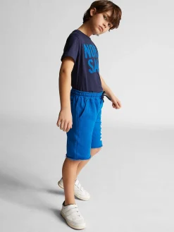 Outlet^North Sails 'Fleece Bermuda Shorts SNORKEL BLUE