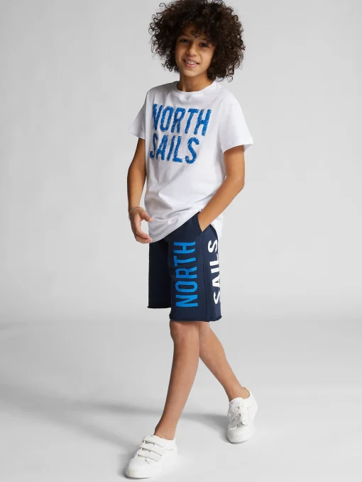 Outlet^North Sails 'Fleece Bermuda Shorts NAVY BLUE