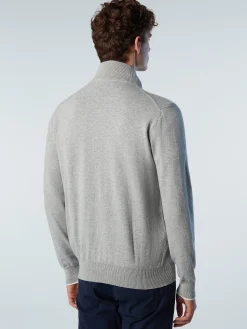 Outlet^North Sails 'Full-zip Cardigan GREY MELANGE