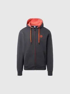 Outlet^North Sails 'Full-zip Hoodie ASPHALT