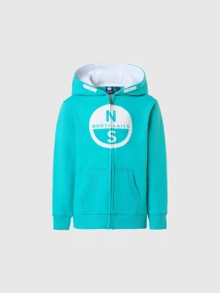 Sweatshirts & Hoodies^North Sails 'Full-zipper Hoodie With Maxi Logo CERAMIC