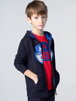 Sweatshirts & Hoodies^North Sails 'Full-zipper Hoodie With Maxi Logo NAVY BLUE