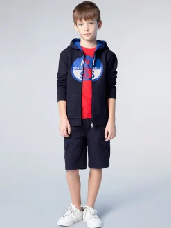 Sweatshirts & Hoodies^North Sails 'Full-zipper Hoodie With Maxi Logo NAVY BLUE