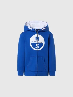 Sweatshirts & Hoodies^North Sails 'Full-zipper Hoodie With Maxi Logo SURF BLUE