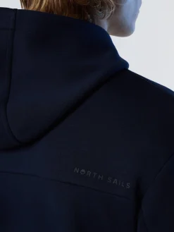 Sweatshirts & Hoodies^North Sails 'Full-zipper Scuba Fleece Hoodie NAVY BLUE